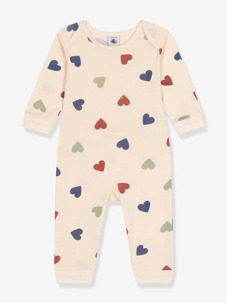 Dors-bien coeurs sans pieds PETIT BATEAU beige 1 - vertbaudet enfant 