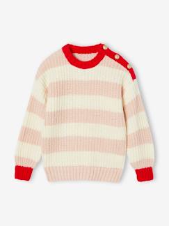 Pull à rayures matchy matchy fille capsule famille  - vertbaudet enfant