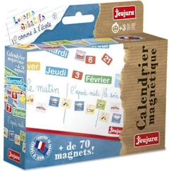 Linge de maison et décoration-Décoration-Objet déco-JEUJURA Magnets pour tableau Calendrier - Coffret De 80 Caracteres