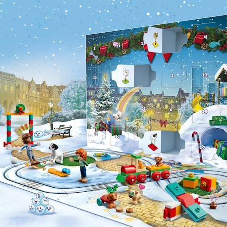 LEGO® Friends - Calendrier de l’Avent 2023 - 24 Cadeaux dont 8 Figurines d'Animaux - Cadeau Noël ROUGE 4 - vertbaudet enfant 