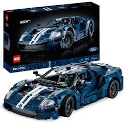 Jouet-Jeux d'imagination-LEGO® Technic 42154 Ford GT 2022, Maquette de Voiture pour Adultes, Échelle 1:12, Niveau Avancé