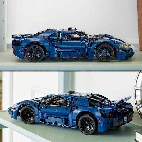 LEGO® Technic 42154 Ford GT 2022, Maquette de Voiture pour Adultes, Échelle 1:12, Niveau Avancé BLANC 4 - vertbaudet enfant 