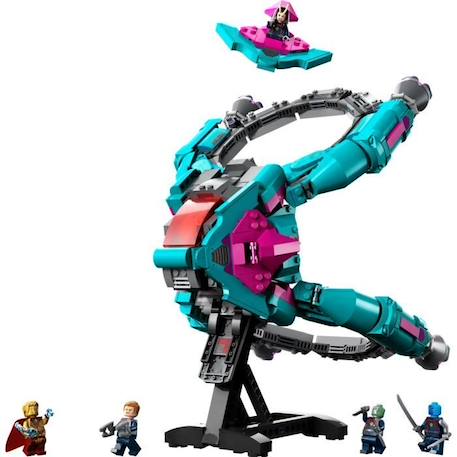 LEGO® Marvel 76255 Le Nouveau Vaisseau des Gardiens Volume 3, Jouet Spatial, Les Gardiens de la Galaxie BLANC 2 - vertbaudet enfant 