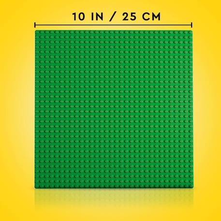 LEGO® 11023 Classic La Plaque De Construction Verte 32x32, Socle de Base pour Construction, Assemblage et Exposition VERT 4 - vertbaudet enfant 