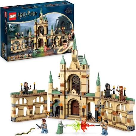 LEGO® Harry Potter 76415 La Bataille de Poudlard, Jouet de Château avec Minifigurine Voldemort BEIGE 1 - vertbaudet enfant 