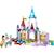 LEGO® Disney Princess 43219 Châteaux Créatifs, Jouet Château avec Mini-Poupées Belle et Cendrillon BLANC 2 - vertbaudet enfant 