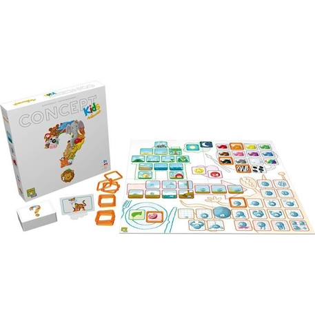 Concept Kids : Animaux - Asmodee - Jeu de société BLANC 5 - vertbaudet enfant 