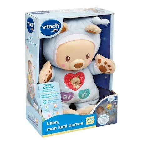 VTECH BABY - Léon, mon Lumi Ourson BLANC 4 - vertbaudet enfant 