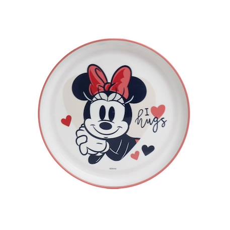 COFFRET REPAS 3 PIECES GOBELET / BOL / ASSIETTE MINNIE - Set 3pcs Non-Sl ROUGE 3 - vertbaudet enfant 