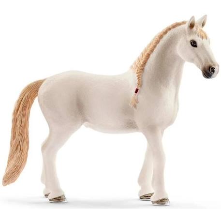 Box avec jument Lusitanienne, coffret schleich avec 12 éléments dont 1 cheval schleich inclus, coffret figurines pour enfants dès 5 BLANC 3 - vertbaudet enfant 