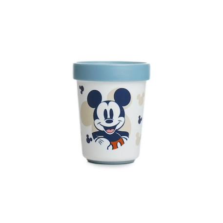 COFFRET REPAS 3 PIECES GOBELET / BOL / ASSIETTE MICKEY - Set 3pcs Non-Sl BLEU 5 - vertbaudet enfant 