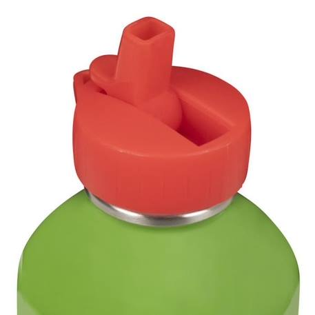 Gourde enfant Acier inoxydable - Facile à nettoyer - Gourde réutilisable - Contenance 300ml - 17cm x 6,5cm - Je suis un pirate VERT 2 - vertbaudet enfant 