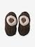 Chaussons en sherpa enfant marron 2 - vertbaudet enfant 