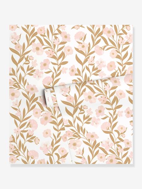 Papier peint guirlande de fleurs LILIPINSO rose 3 - vertbaudet enfant 