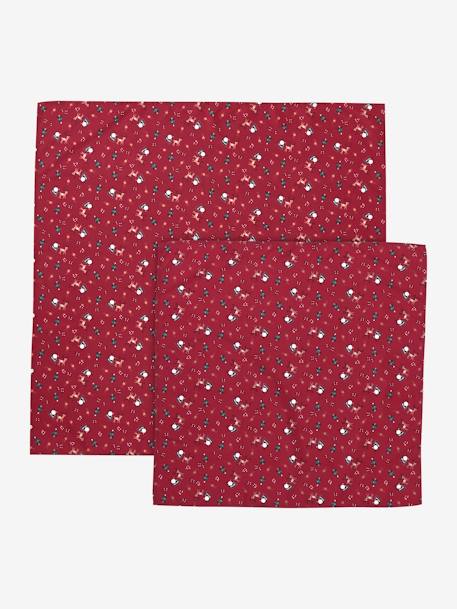 Lot de 2 furoshikis Père Noël rouge 5 - vertbaudet enfant 