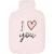 Bouillotte Peluche I Love You - Draeger Paris ROSE 1 - vertbaudet enfant 