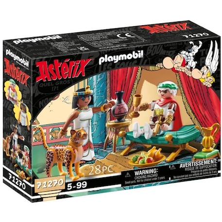 PLAYMOBIL 71270 César et Cléopâtre, Astérix, Personnages, Dès 5 ans BLEU 1 - vertbaudet enfant 