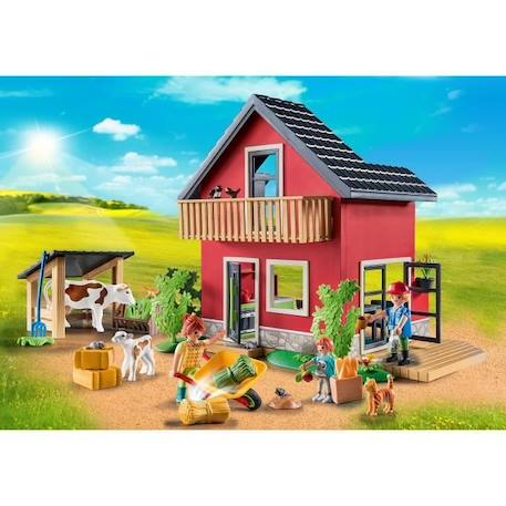 PLAYMOBIL 71248 Petite ferme, Country La Ferme, 137 pièces, Dès 4 ans BLEU 3 - vertbaudet enfant 