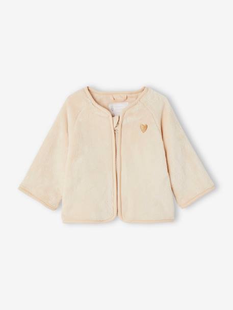 Manteau 3 en 1 bébé matelassé bleu ardoise+rose+vert d'eau 18 - vertbaudet enfant 