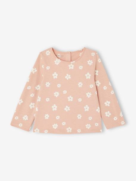 Lot 3 T-shirt Basics bébé argile 4 - vertbaudet enfant 