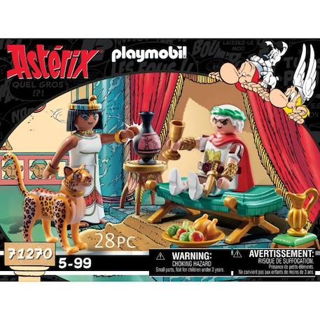 PLAYMOBIL 71270 César et Cléopâtre, Astérix, Personnages, Dès 5 ans BLEU 4 - vertbaudet enfant 