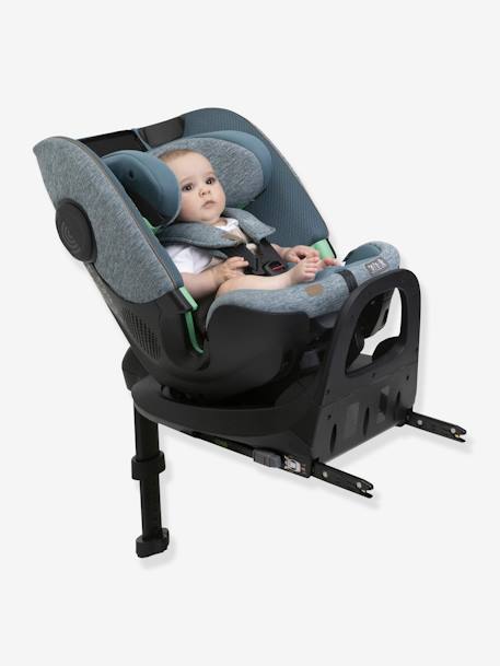 Siège-auto sans base CHICCO Bi-Seat i-Size Air 40 à 150 cm, équivalence groupe 0+/1/2/3 Black Melange+bleu 13 - vertbaudet enfant 