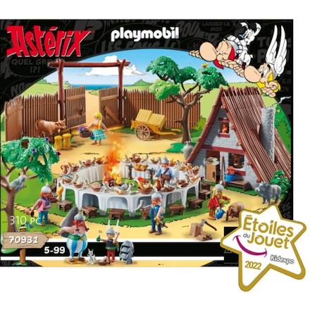 PLAYMOBIL 70931 Le banquet du village, Astérix, Personnages de la BD, Dès 5 ans BLANC 5 - vertbaudet enfant 