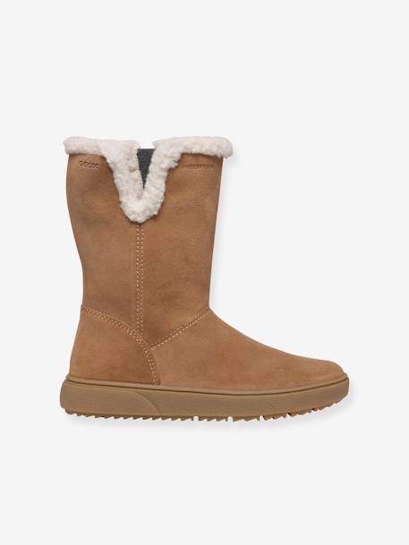 Bottes fourrées J Theleven Girl GEOX® camel 1 - vertbaudet enfant 