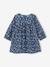 Ensemble 4 pièces bébé robe + gilet réversible + bandeau + collants marine 2 - vertbaudet enfant 