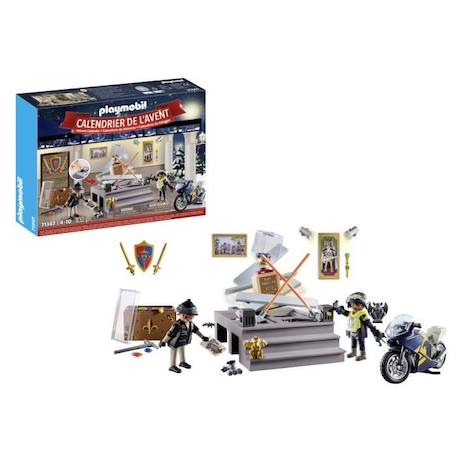 Calendrier de l'Avent PLAYMOBIL - Police - La magie de Noël - 24 cases à ouvrir BLANC 3 - vertbaudet enfant 