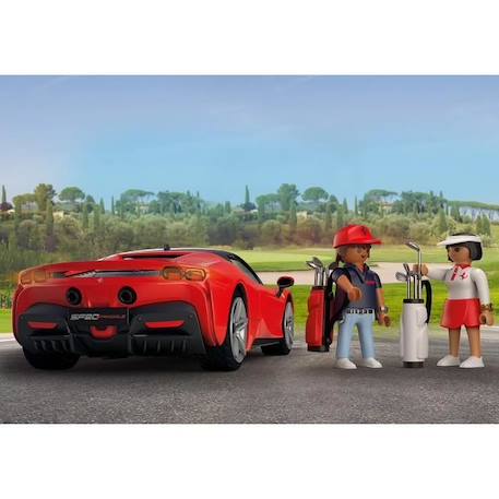 PLAYMOBIL 71020 Ferrari SF90 Stradale, Classic Cars, Voiture de collection, 43 pièces, Dès 5 ans ROUGE 6 - vertbaudet enfant 