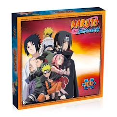 Jouet-Puzzle Naruto Shippuden - Kakashi, Hitachi, Sasuke, Minato, Sakura, Shikamaru et Naruto - 500 pièces - 34x50cm