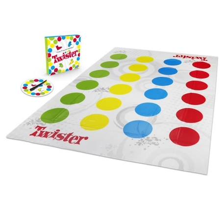 Twister - Jeu d'ambiance pour enfants - à partir de 6 ans, Hasbro Gaming ROUGE 2 - vertbaudet enfant 