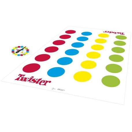 Twister - Jeu d'ambiance pour enfants - à partir de 6 ans, Hasbro Gaming ROUGE 3 - vertbaudet enfant 