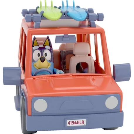 Véhicule familial 4x4 Bluey - MOOSE TOYS - Bandit et accessoires inclus ORANGE 2 - vertbaudet enfant 