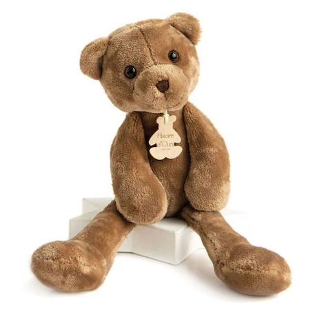 Peluche HISTOIRE D'OURS - HO2146 - SWEETY - Ours en microfibre douce MARRON 2 - vertbaudet enfant 