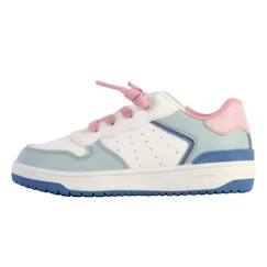 Chaussures-Chaussures garçon 23-38-Basket à Lacets Junior Geox Washiba - Blanc/Ice