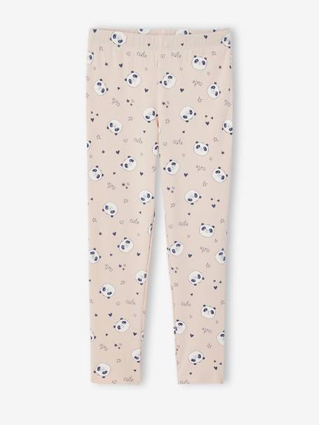 Lot de 2 chemises de nuit motif panda + leggings fille rose pâle 4 - vertbaudet enfant 