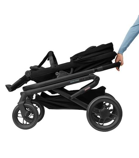 MAXI-COSI Pack poussette Lila XP+, poussette bébé confort et nacelle bébé, dès la naissance, Essential Black NOIR 5 - vertbaudet enfant 