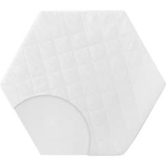 Matelas de Parc Bébé Hexagonal - ROBA - Déhoussable - 97x112 cm - Epaisseur 4 cm  - vertbaudet enfant