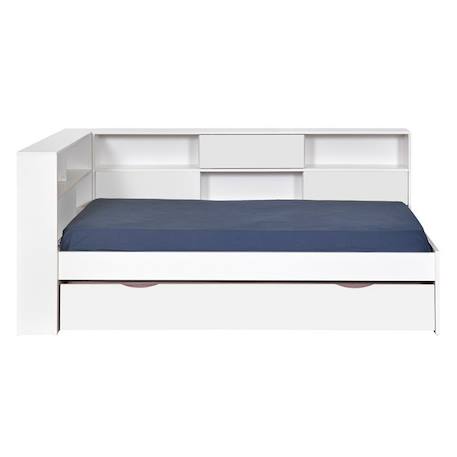 Pack lit cosy avec matelas 90x190 cm Play blanc - AKITEN RETAIL BLANC 4 - vertbaudet enfant 