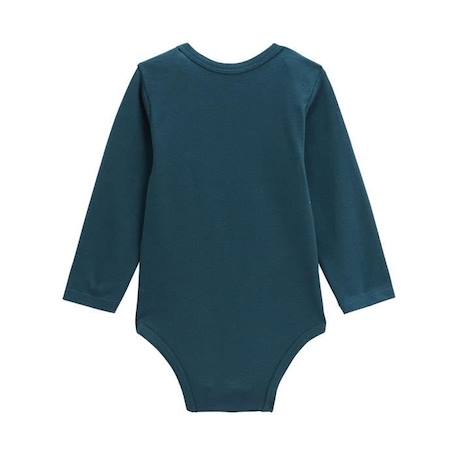 Lot de 2 bodies bébé manches longues Marceau BLEU 3 - vertbaudet enfant 