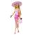 Barbie®-Barbie® Plage-Poupée blonde en maillot de bain et accessoires HPL73 BLANC 2 - vertbaudet enfant 