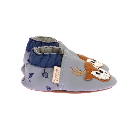 ROBEEZ Chaussons Deerboy bleu BLEU 1 - vertbaudet enfant 