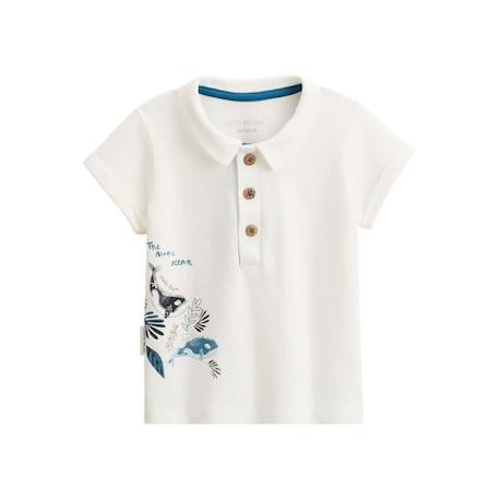 Ensemble bébé t-shirt et short Magic Ocean - PETIT BEGUIN - Garçon - Bleu - Coton BLEU 2 - vertbaudet enfant 