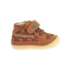 KICKERS Bottillons Sokistic camel  - vertbaudet enfant