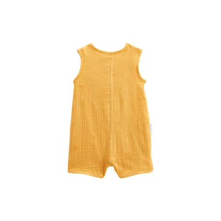 Combishort bébé en gaze de coton Wakae ORANGE 2 - vertbaudet enfant 