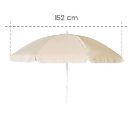 ROBA Parasol pour Table Pique-nique Enfants - 152 cm - Beige BEIGE 4 - vertbaudet enfant 