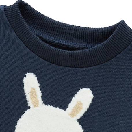 Sweat-shirt bébé en molleton Gribouille BLEU 3 - vertbaudet enfant 