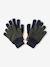 Lot 2 paires de gants magiques garçon gris chiné+kaki 3 - vertbaudet enfant 